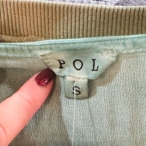 POL Teal Floral Embroidered Tank Top - Picture 5 of 5